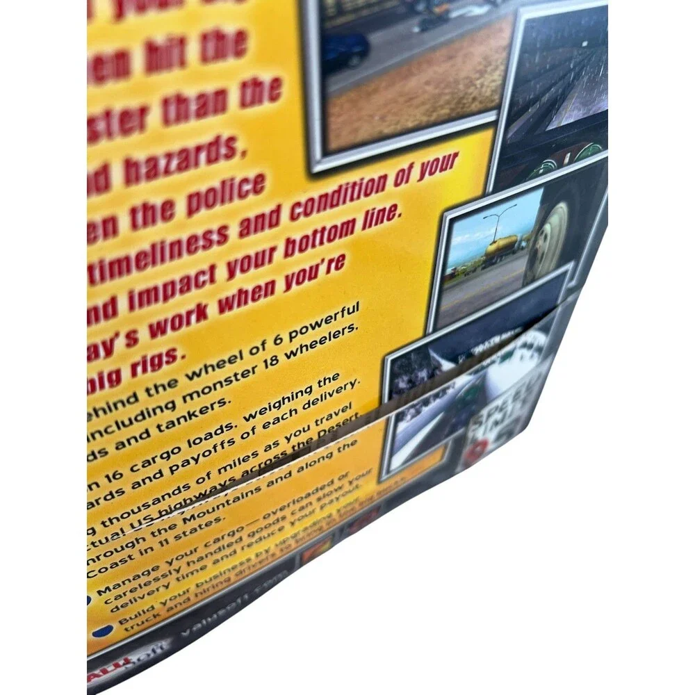 Hard Truck 18 Wheels of Steel PC Big Box Sealed